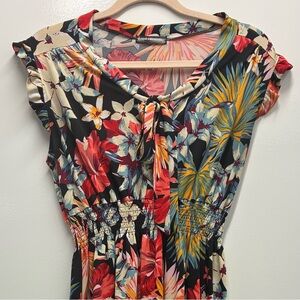 Anna Morgan Tropical Dress